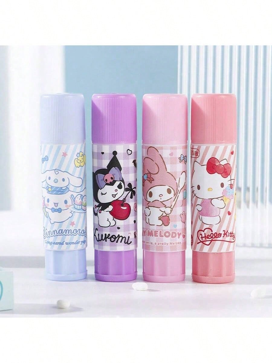 1/2/3Pcs Sanrio High-Strength Adhesive Glue Stick, Cute Diy Crafting & Journaling Accessory, Random Color (As shown-32190)-One Size
1/2/3Pcs Sanrio High-Strength Adhesive Glue Stick, Cute Diy Crafting & Journaling Accessory, Random Color (As shown-32190)-One Size