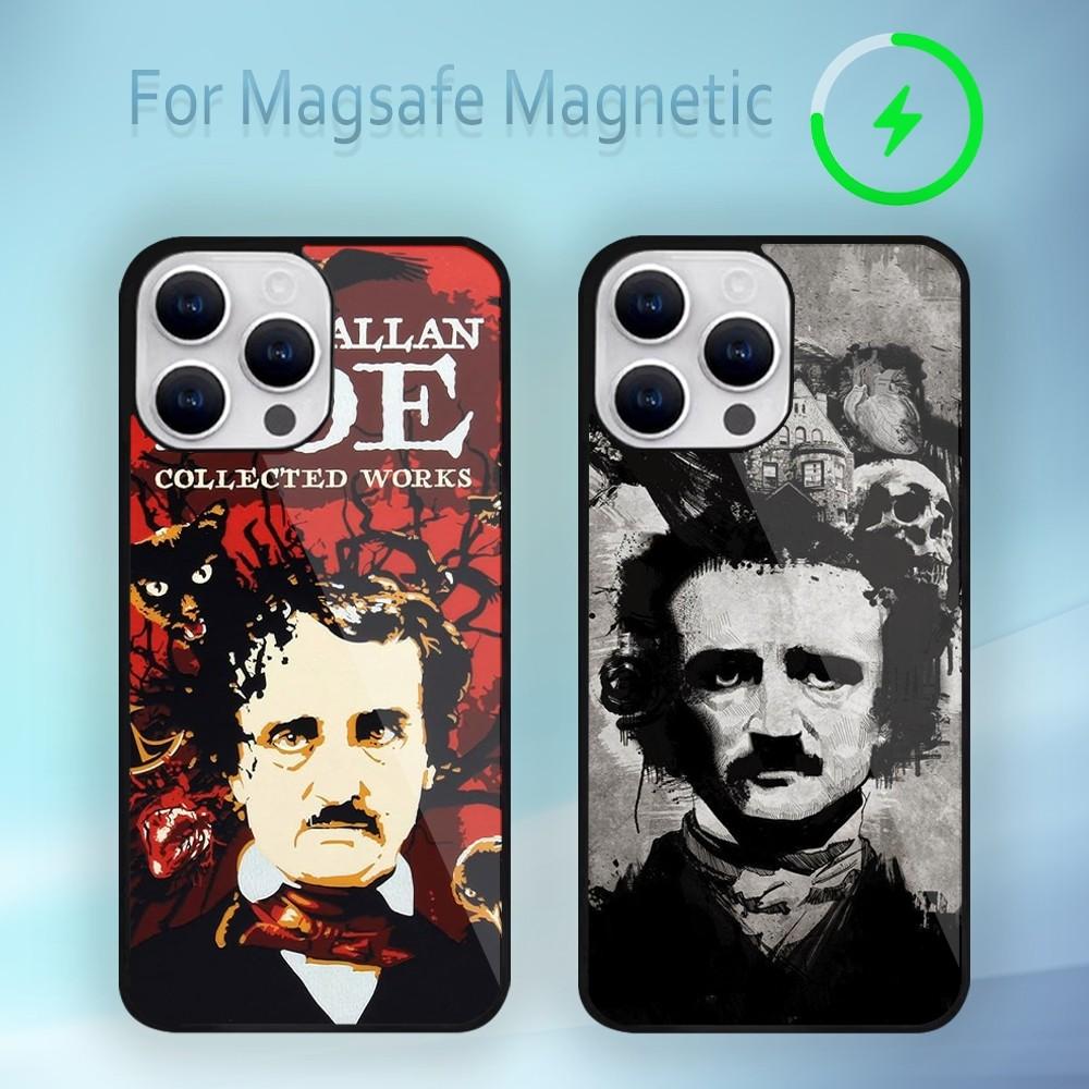 Edgar Allan Poe Phone Case For iPhone 15 14 13 12 11 Plus Pro Max Magsafe Magnetic Wireless Charging
Edgar Allan Poe Phone Case For iPhone 15 14 13 12 11 Plus Pro Max Magsafe Magnetic Wireless Charging