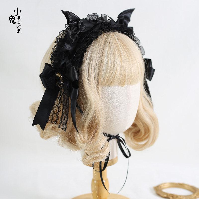 Hairpin Halloween Headgear Bow Hair Accessories Lolita Original Dark Lolita Goth Wings Devil Headband
Hairpin Halloween Headgear Bow Hair Accessories Lolita Original Dark Lolita Goth Wings Devil Headband