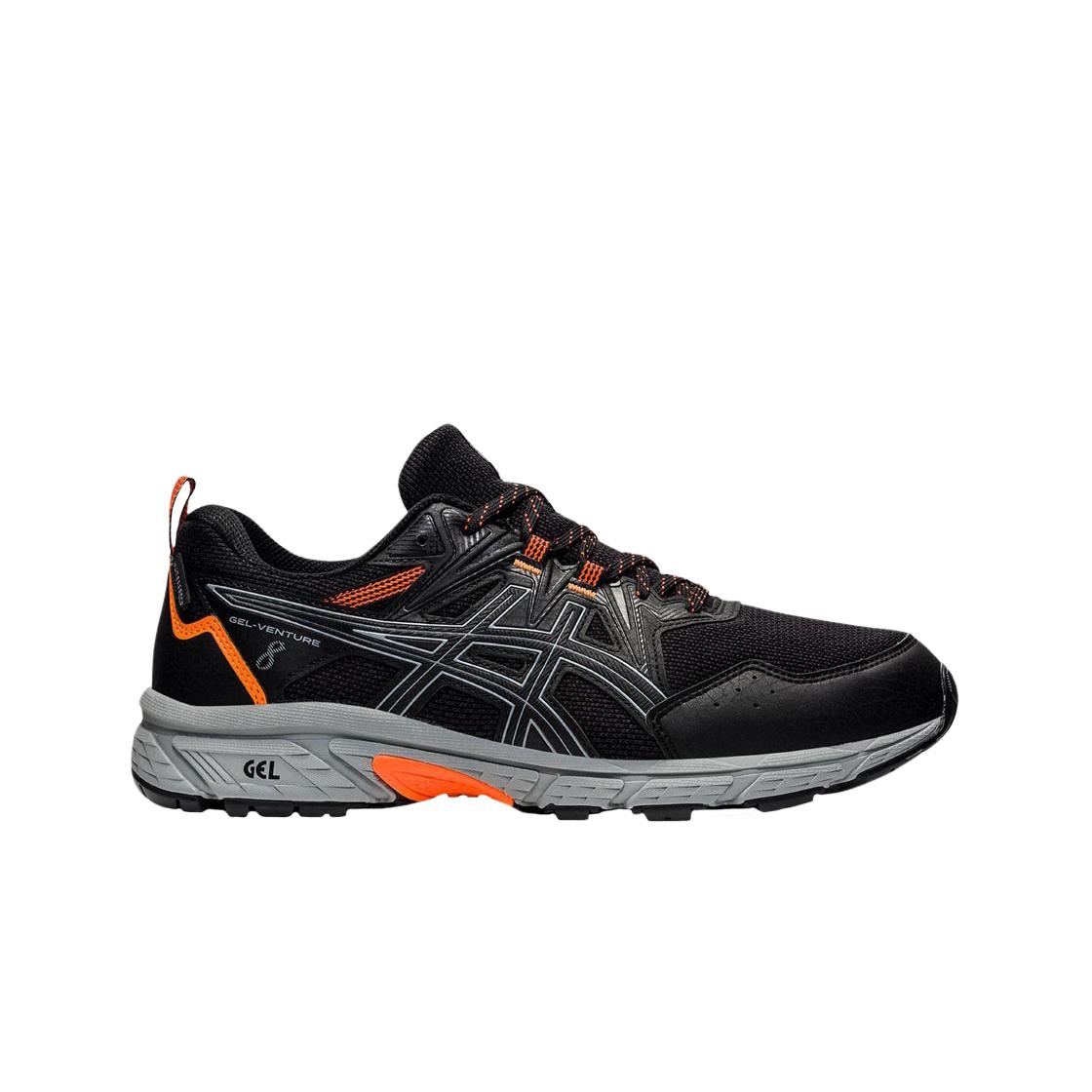 Asics Gel-venture 8 Waterproof Black Shocking Orange 300
Asics Gel-venture 8 Waterproof Black Shocking Orange 300