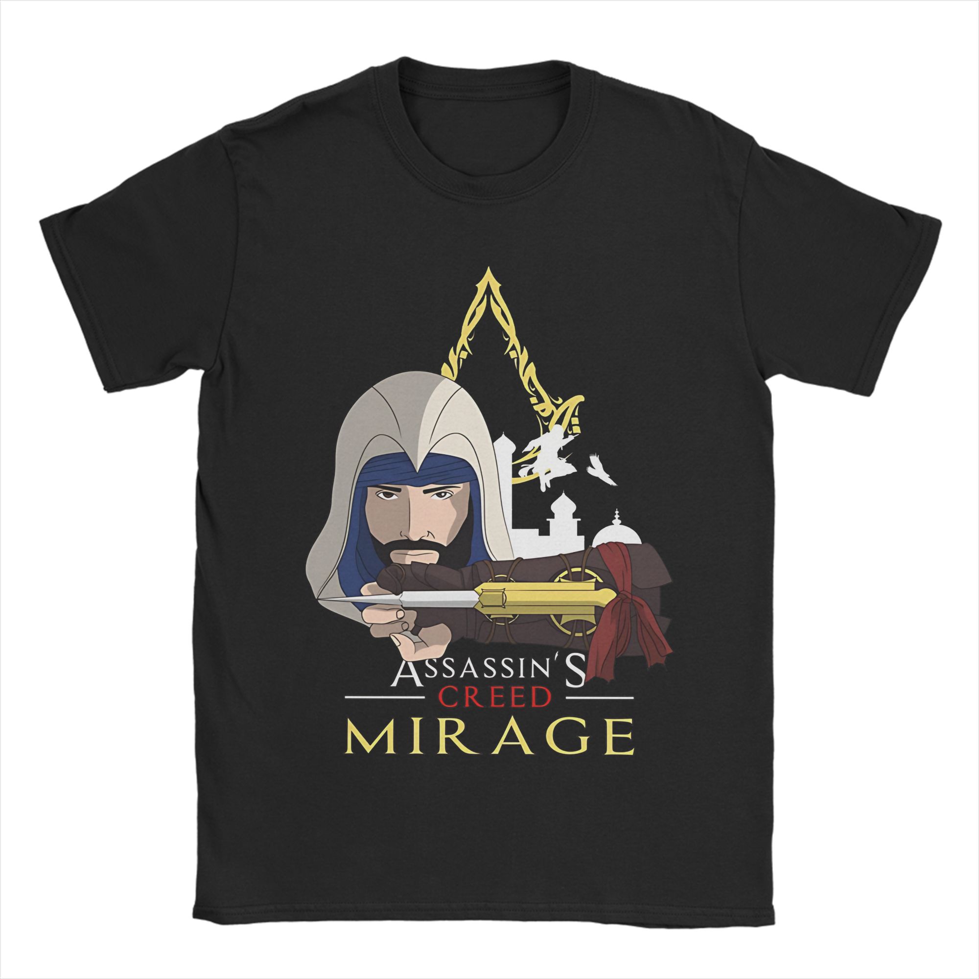 Новинка A-Assassins C-Creeds Mirage Басім Ібн Ішак Футболки Чоловічі З Круглим Вирізом З Коротким Рукавом Топи 100%Бавовна Літні Топи Топи M
Новинка A-Assassins C-Creeds Mirage Басім Ібн Ішак Футболки Чоловічі З Круглим Вирізом З Коротким Рукавом Топи 100%Бавовна Літні Топи Топи M