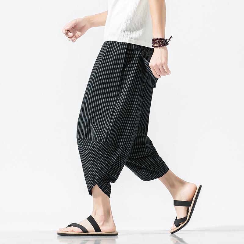 Harajuku повседневные широкие брюки-шаровары для мужчин 2024 летние хлопковые мешковатые брюки в полоску длиной до икры L
Harajuku повседневные широкие брюки-шаровары для мужчин 2024 летние хлопковые мешковатые брюки в полоску длиной до икры L