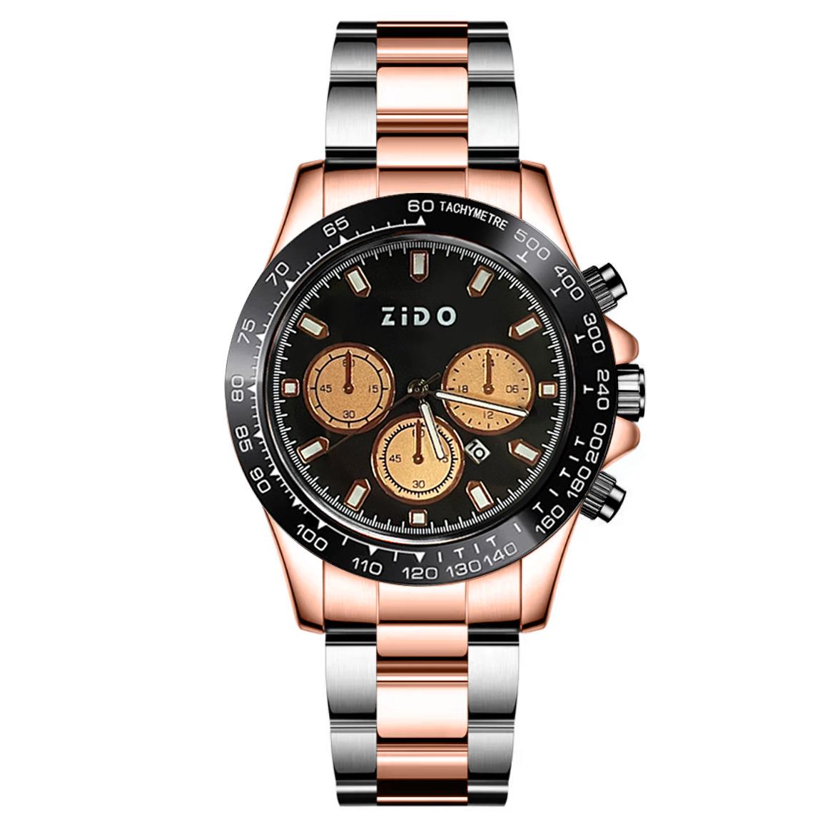 Zido Fashion Luminous Waterproof Gold Men s Wristwatch: Trendy, High-End, Casual Business Style Watch Only
Zido Fashion Luminous Waterproof Gold Men s Wristwatch: Trendy, High-End, Casual Business Style Watch Only