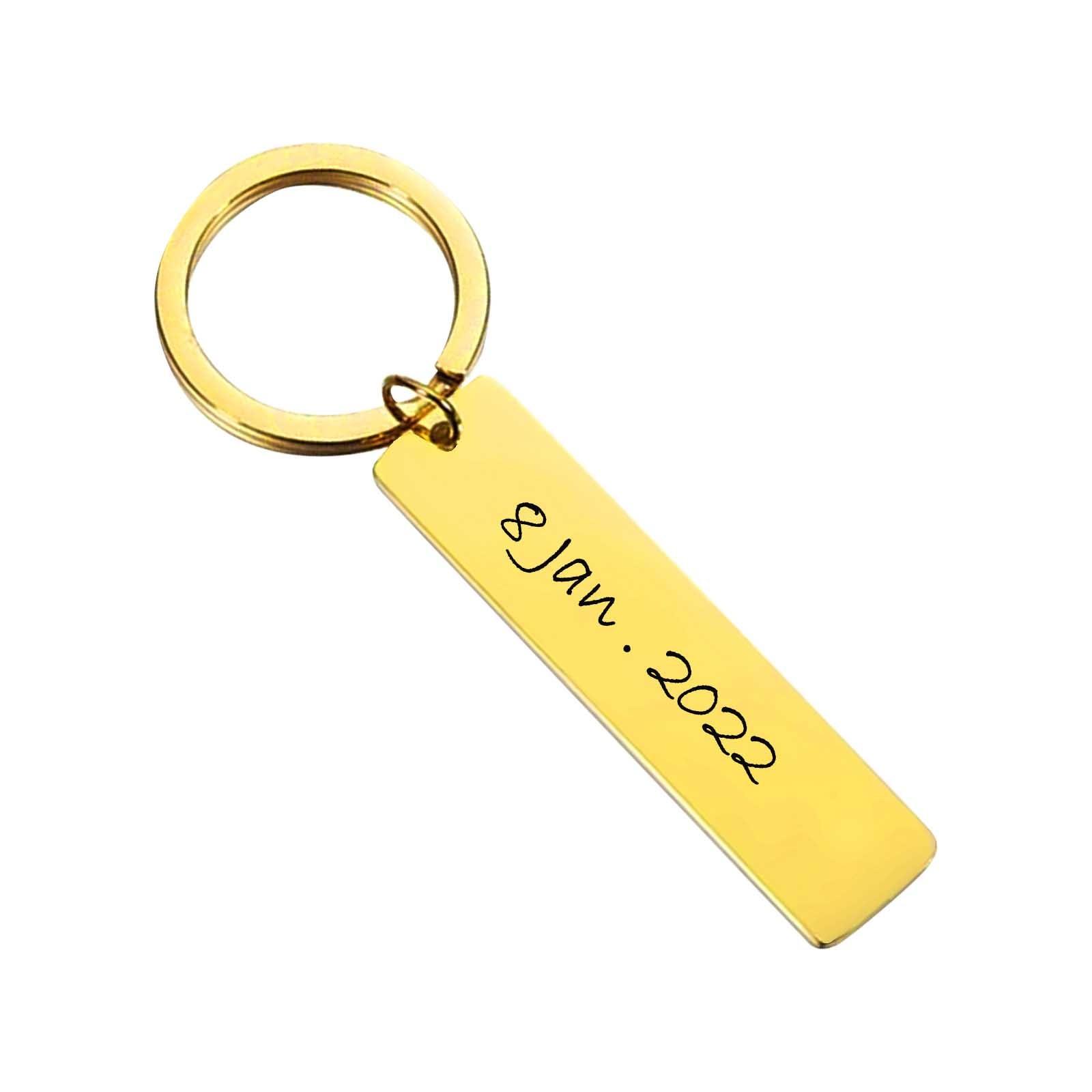 Брелок-подвеска из нержавеющей стали, праздничный подарок, небольшой подарок, металлический брелок с гравировкой
Брелок-подвеска из нержавеющей стали, праздничный подарок, небольшой подарок, металлический брелок с гравировкой