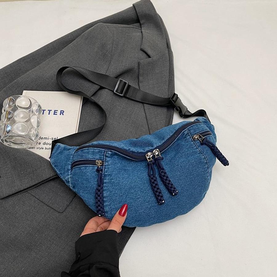 Washed denim single-shoulder bag for women chest bag summer new dumpling crossbody bag daily hobo bags large capacity handbags синий
Washed denim single-shoulder bag for women chest bag summer new dumpling crossbody bag daily hobo bags large capacity handbags синий
