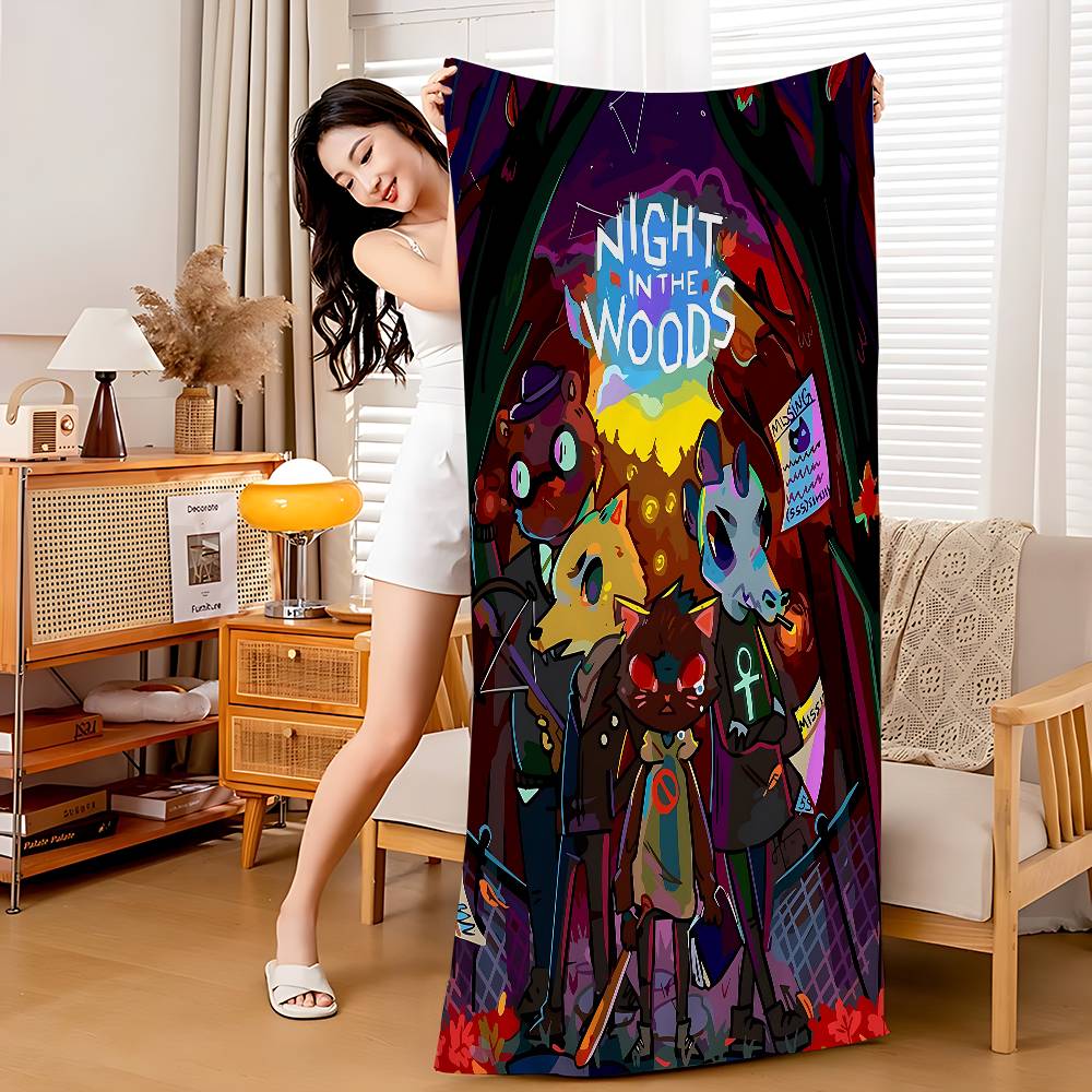 N-Night In The W-Woods Microfiber Printed Beach Towel Mountain Climbing Yoga Beach Swimming Running Absorbent Soft Towel W30*H60(CM)
N-Night In The W-Woods Microfiber Printed Beach Towel Mountain Climbing Yoga Beach Swimming Running Absorbent Soft Towel W30*H60(CM)