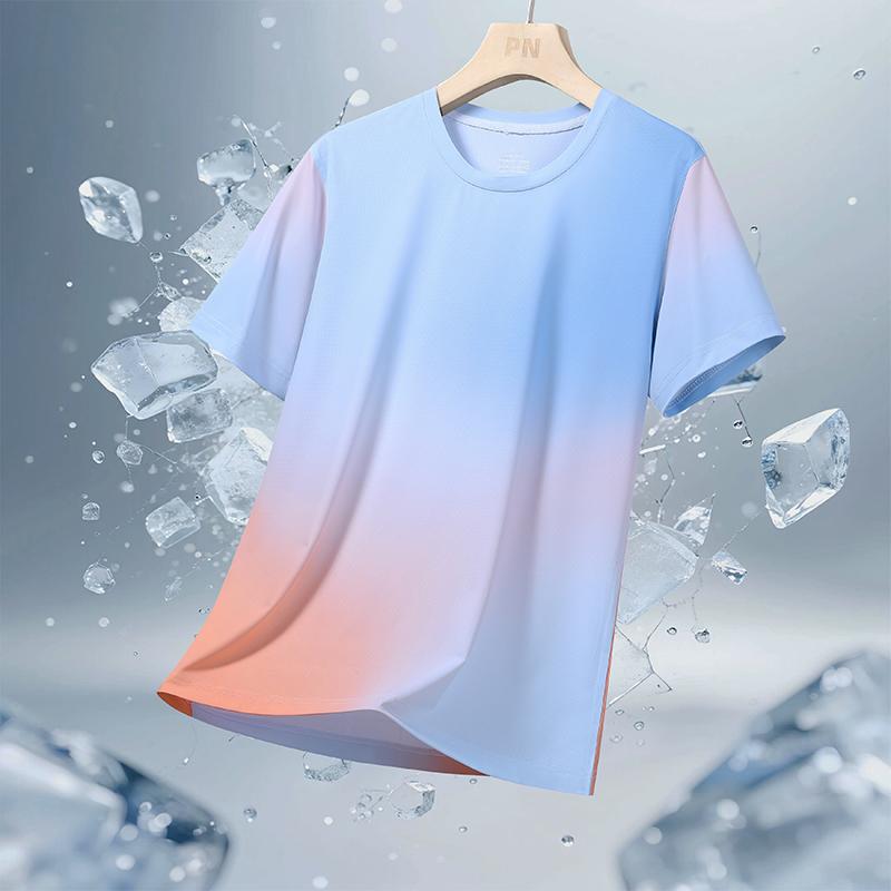 Short-sleeved quick-drying T-shirt men s ice silk breathable cool top 3XL світло-синій колір
Short-sleeved quick-drying T-shirt men s ice silk breathable cool top 3XL світло-синій колір