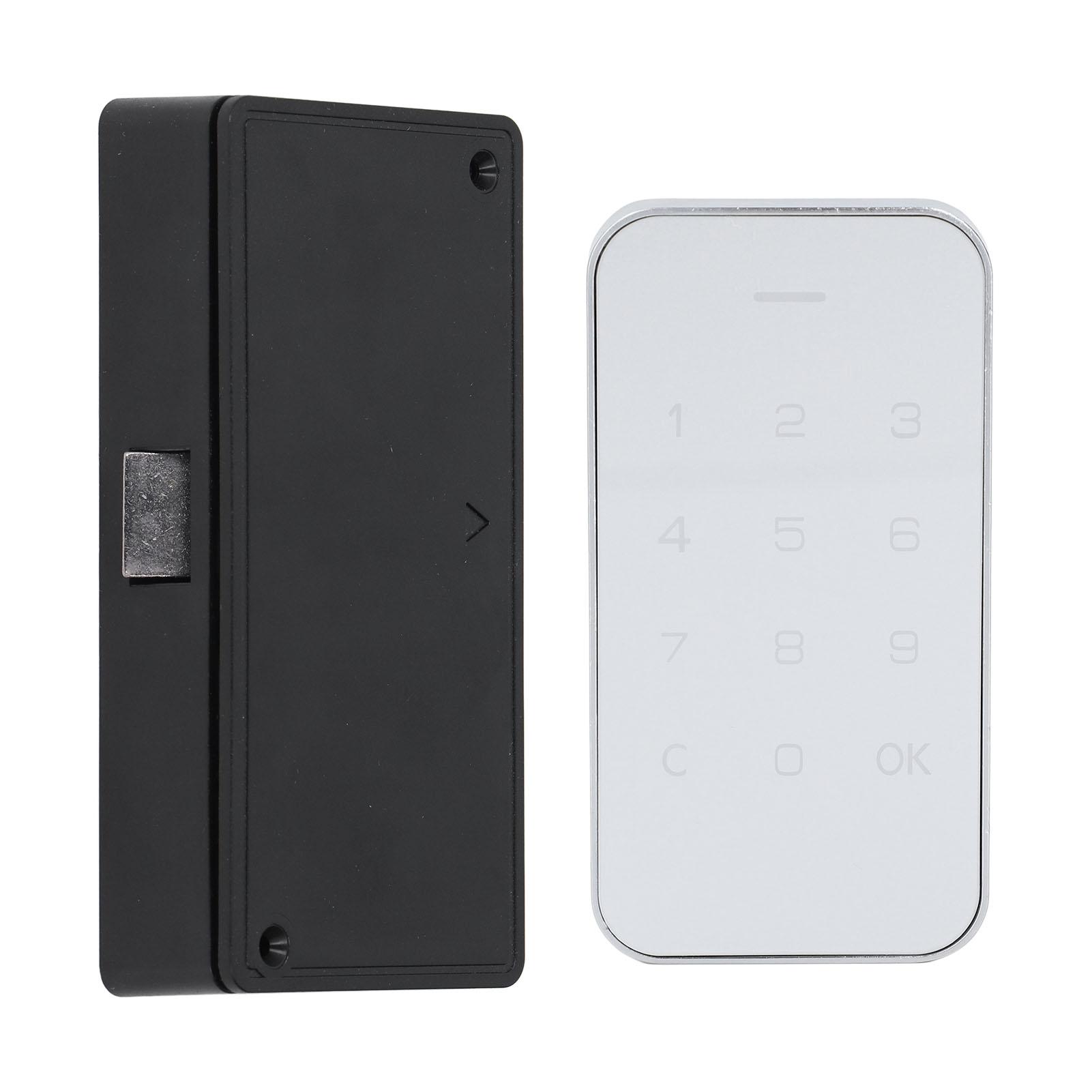 Electronic Cabinet Lock Digital Touch Keypad Lock Password Entry Keyless Security Lock for Wardrobe Cabinet
Electronic Cabinet Lock Digital Touch Keypad Lock Password Entry Keyless Security Lock for Wardrobe Cabinet