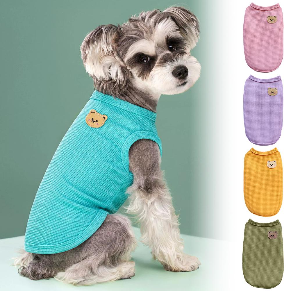 M-2XL Summer Pet Cat Vest Pet Puppy Dog Clothes Breathable Waverg Dog Vest for Small Dogs Teddy Dog Vest Pet Clothing 2XL
M-2XL Summer Pet Cat Vest Pet Puppy Dog Clothes Breathable Waverg Dog Vest for Small Dogs Teddy Dog Vest Pet Clothing 2XL