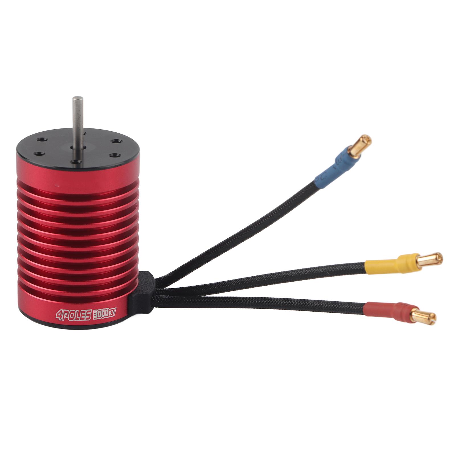 F540 Безщітковий двигун 3000KV Водонепроникний RC електродвигун з високим торізоном для автомобіля 110 RC
F540 Безщітковий двигун 3000KV Водонепроникний RC електродвигун з високим торізоном для автомобіля 110 RC