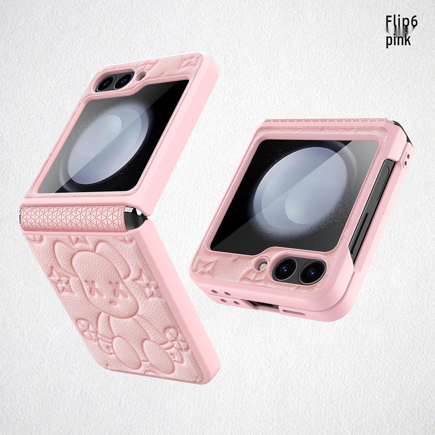 Samsung Flip6 Protective Case - Violent Bear Design with Integrated Film and Hinge Protection Galaxy Z Flip5 розовый
Samsung Flip6 Protective Case - Violent Bear Design with Integrated Film and Hinge Protection Galaxy Z Flip5 розовый