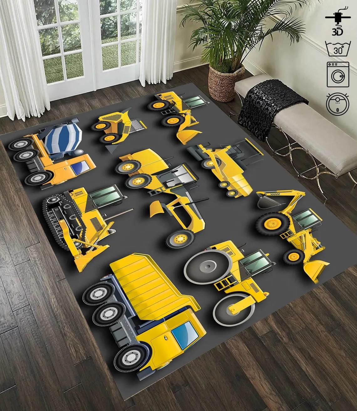 Construction Truck Area Rug – Kids Vehicle Themed Carpet – Non-Slip Floor Mat for Kids Bedroom,Playroom & Construction Fan Decor 50cm x 80cm
Construction Truck Area Rug – Kids Vehicle Themed Carpet – Non-Slip Floor Mat for Kids Bedroom,Playroom & Construction Fan Decor 50cm x 80cm