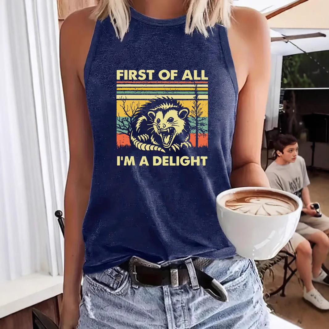 Women s Summer Casual Sleeveless and Comfortable T-shirt XXL темно-синього кольору
Women s Summer Casual Sleeveless and Comfortable T-shirt XXL темно-синього кольору