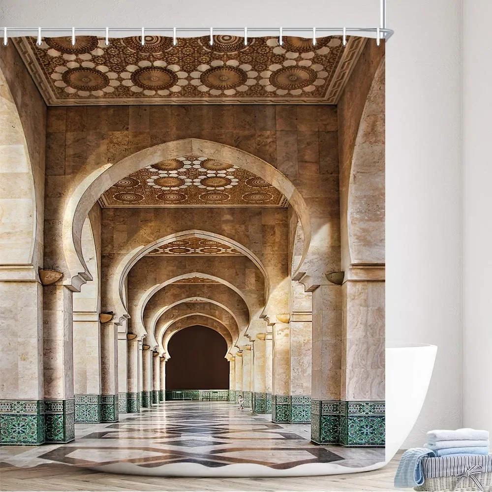 Moroccan Style Shower Curtains Vintage Architectural Plants Modern Home Wall Hanging Polyester Fabric Bathroom Decor With Hooks W60H190(CM)-1 Pcs
Moroccan Style Shower Curtains Vintage Architectural Plants Modern Home Wall Hanging Polyester Fabric Bathroom Decor With Hooks W60H190(CM)-1 Pcs