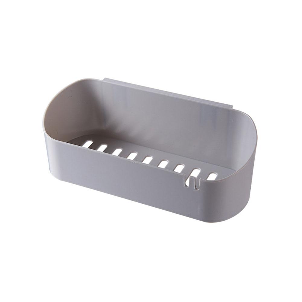 Plastic Bathroom Rack Storage Rack Shower Organizer Cosmetic Storage Basket Wall Mount Drainage Design Punch Free Holder Rounded corners - grey
Plastic Bathroom Rack Storage Rack Shower Organizer Cosmetic Storage Basket Wall Mount Drainage Design Punch Free Holder Rounded corners - grey