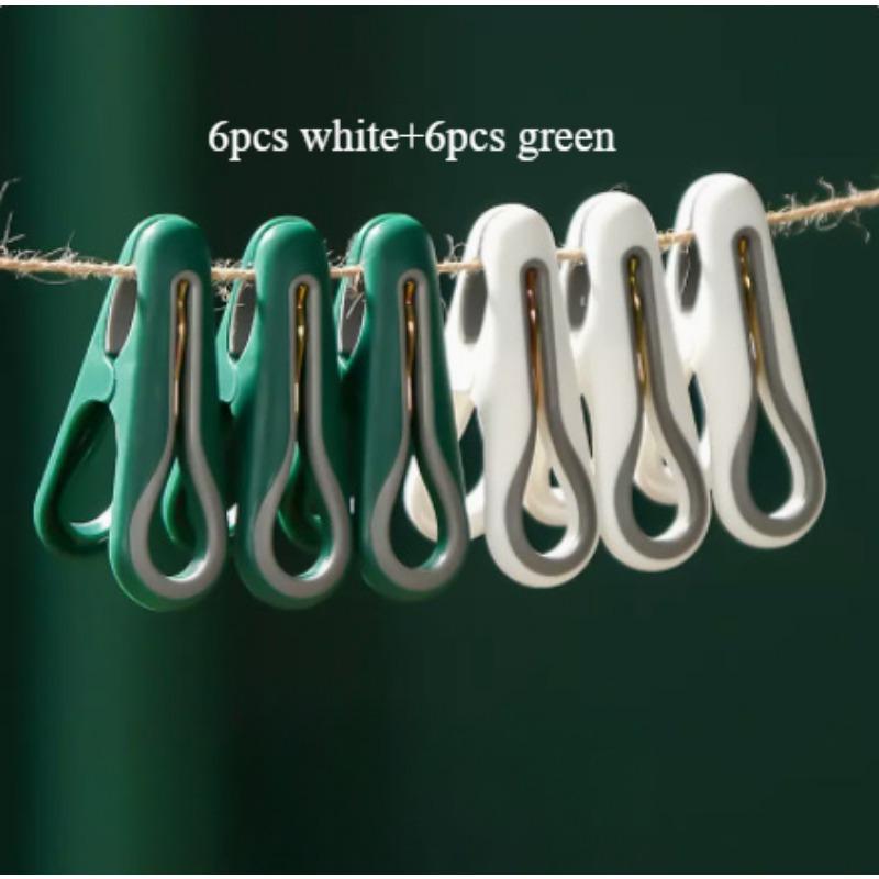 12pcs Innovative Clothespins with Strong Grip, Wind-Resistant And Non-Slip
12pcs Innovative Clothespins with Strong Grip, Wind-Resistant And Non-Slip