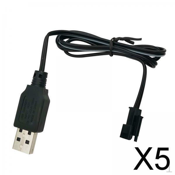 5x3.6V Ni/Cd Battery Charging Cable USB to SM Plug for RC Car Drone Robot
5x3.6V Ni/Cd Battery Charging Cable USB to SM Plug for RC Car Drone Robot