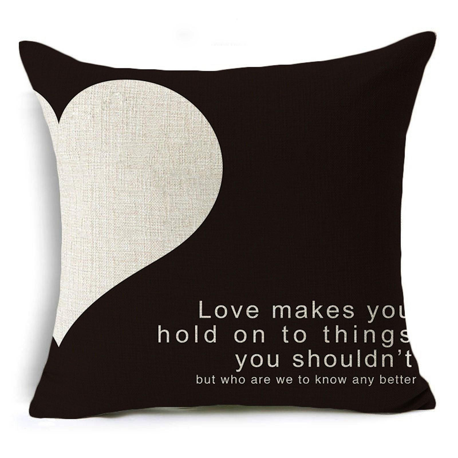 18x18 Pillowcases Valentine s Day LOVE Throw Pillow Linen Cushion Covers For Sofa Couch Home Decoration One Size
18x18 Pillowcases Valentine s Day LOVE Throw Pillow Linen Cushion Covers For Sofa Couch Home Decoration One Size