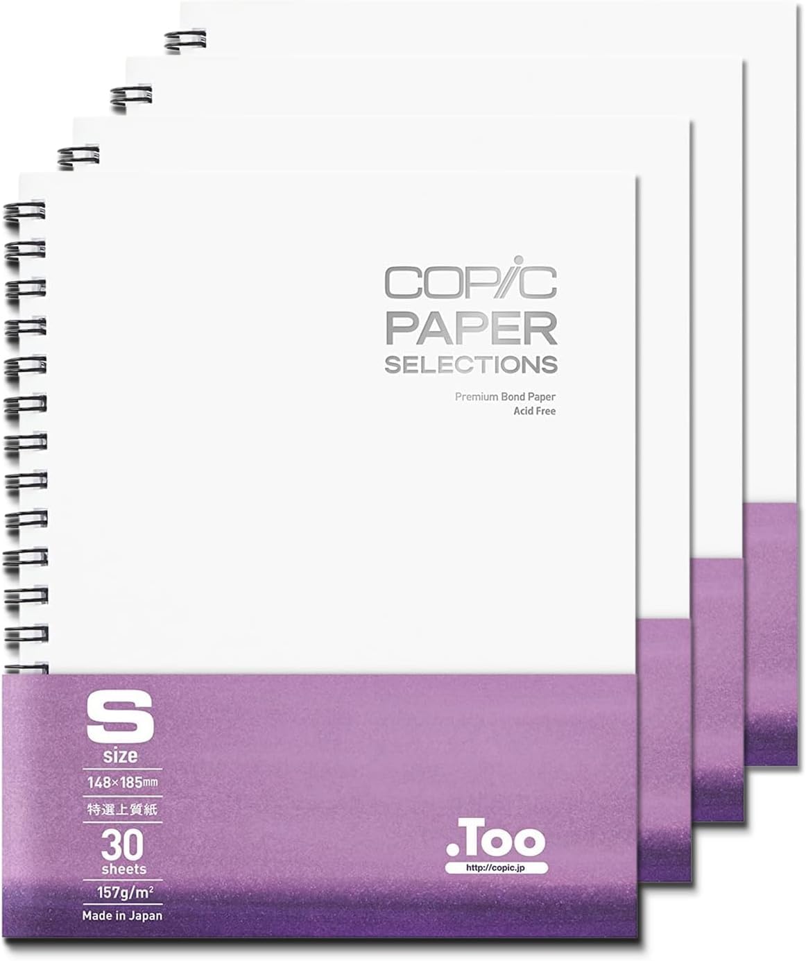 Too Copic Paper Selection Sketchbook S Size Set of 4 белый
Too Copic Paper Selection Sketchbook S Size Set of 4 белый