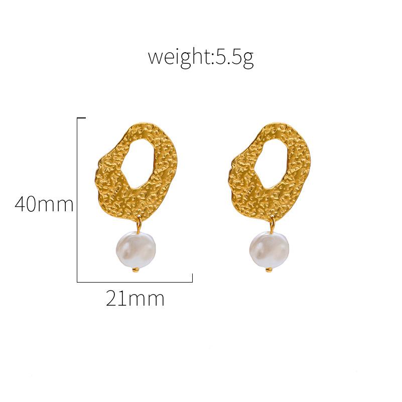 Retro Baroque Special-Shaped Freshwater Pearl Earrings Fashion Exaggerated Popular Earrings Original Design
Retro Baroque Special-Shaped Freshwater Pearl Earrings Fashion Exaggerated Popular Earrings Original Design