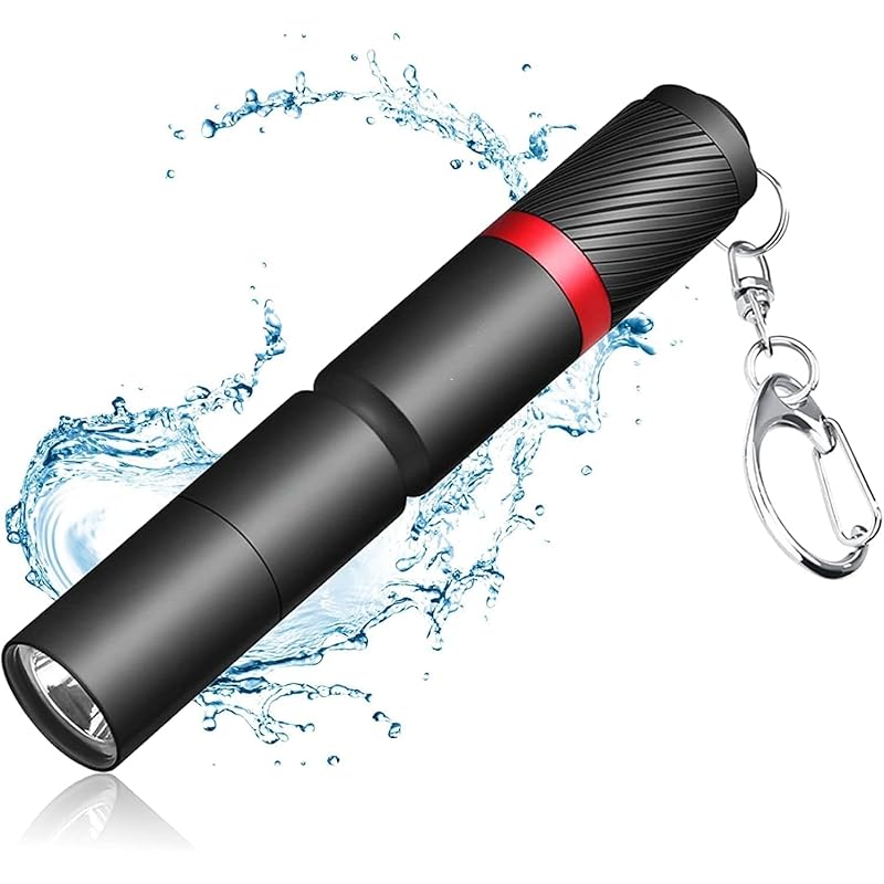 Tooniu mini flashlight small size high brightness tail switch type with key chain Powered by 1 AAA battery IP54 waterproof led light handy light
Tooniu mini flashlight small size high brightness tail switch type with key chain Powered by 1 AAA battery IP54 waterproof led light handy light