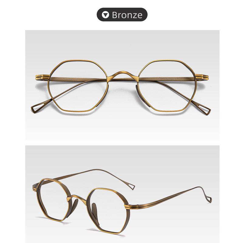 High Quality Pure Titanium Fashion Polygon Small Frame For Men Anti Blue Light Reading Glasses Prescription Myopia Eyewear +1.25 0
High Quality Pure Titanium Fashion Polygon Small Frame For Men Anti Blue Light Reading Glasses Prescription Myopia Eyewear +1.25 0