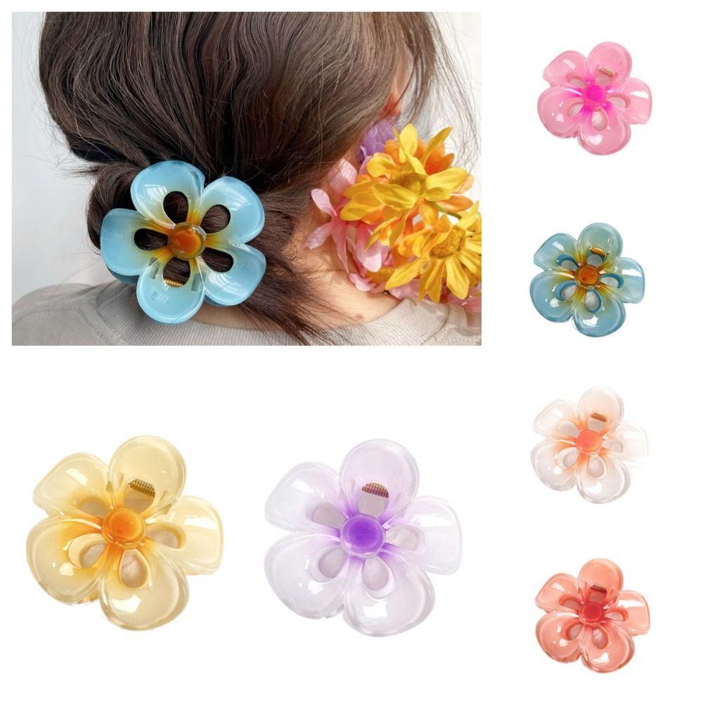 Plastic Hollow Shark Clip Colorful Frangipani Hair Clip Elegant Flower Hair Claw Seaside жёлтый
Plastic Hollow Shark Clip Colorful Frangipani Hair Clip Elegant Flower Hair Claw Seaside жёлтый