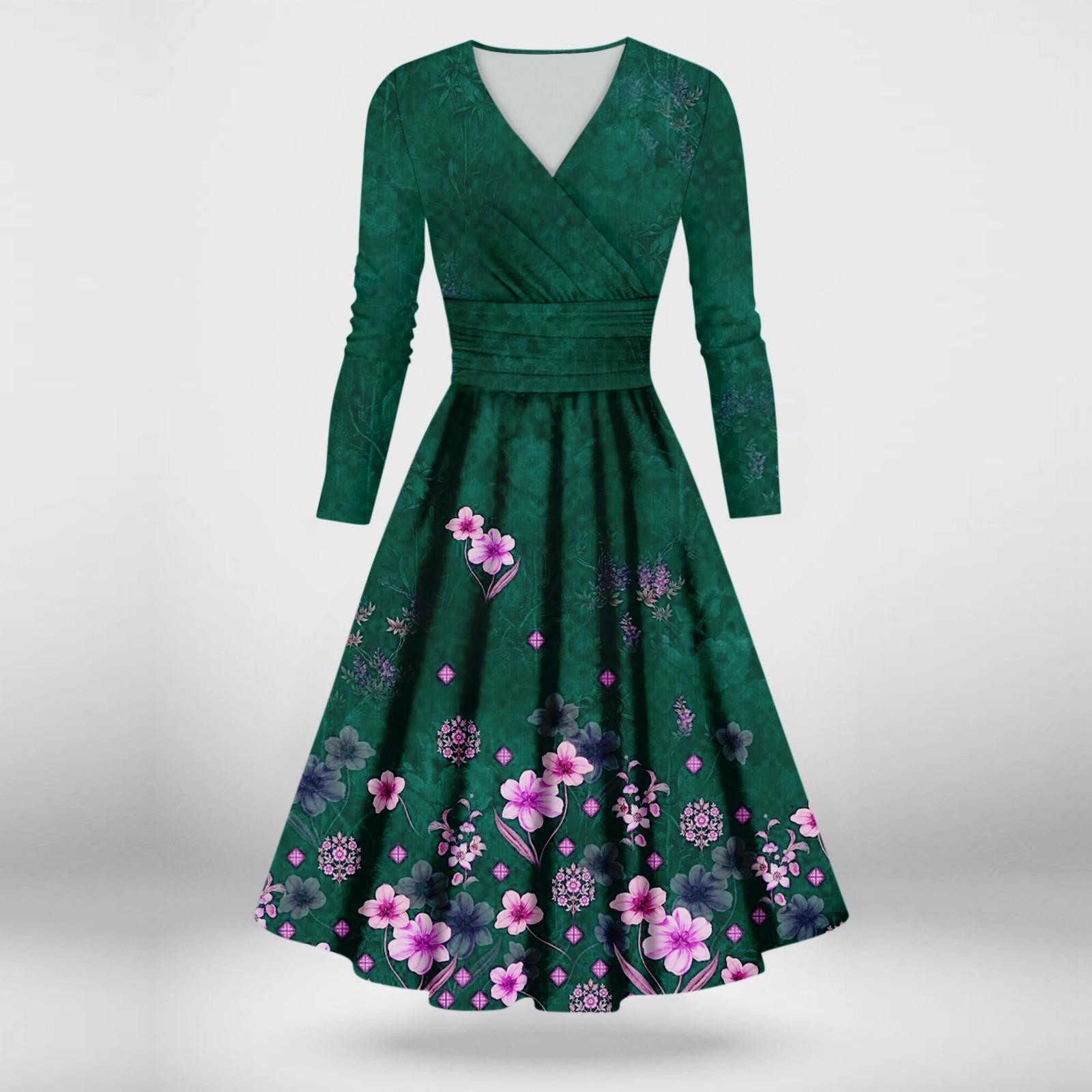 Женское повседневное и модное сексуальное платье с v-образным вырезом и длинными рукавами с принтом XXXXXL
Женское повседневное и модное сексуальное платье с v-образным вырезом и длинными рукавами с принтом XXXXXL