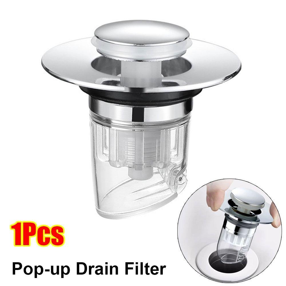 1Pcs Press Type Pop-up Drain Filter Universal Shower Plug Durable Sink Strainer Kitchen
1Pcs Press Type Pop-up Drain Filter Universal Shower Plug Durable Sink Strainer Kitchen