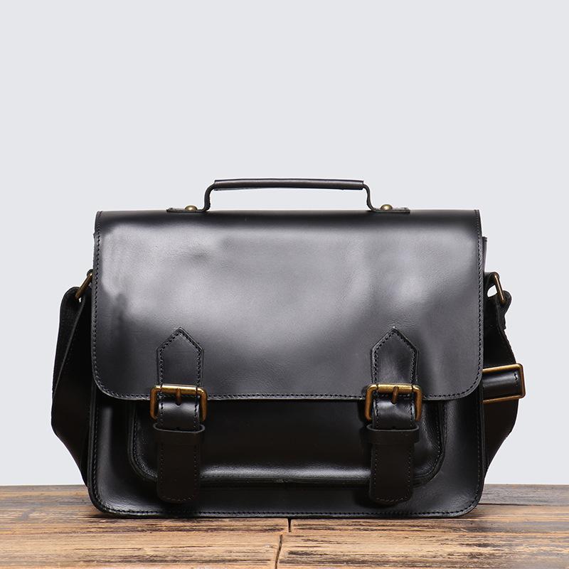 New Crazy Horse Leather Retro Postman Bag Handheld Genuine Leather Document Bag Headcoat Cowhide Men s One Shoulder Crossbody Bag
New Crazy Horse Leather Retro Postman Bag Handheld Genuine Leather Document Bag Headcoat Cowhide Men s One Shoulder Crossbody Bag
