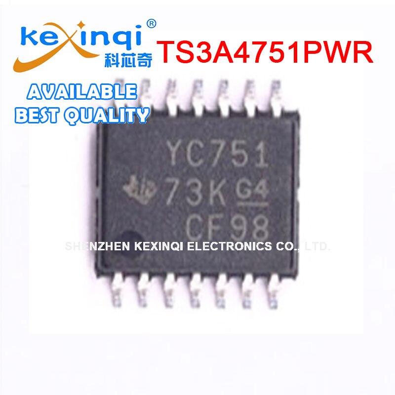 TS3A4751PWR TSSOP-14 Аналоговый переключатель Код электронного компонента YC751 Лучшее высокое качество
TS3A4751PWR TSSOP-14 Аналоговый переключатель Код электронного компонента YC751 Лучшее высокое качество