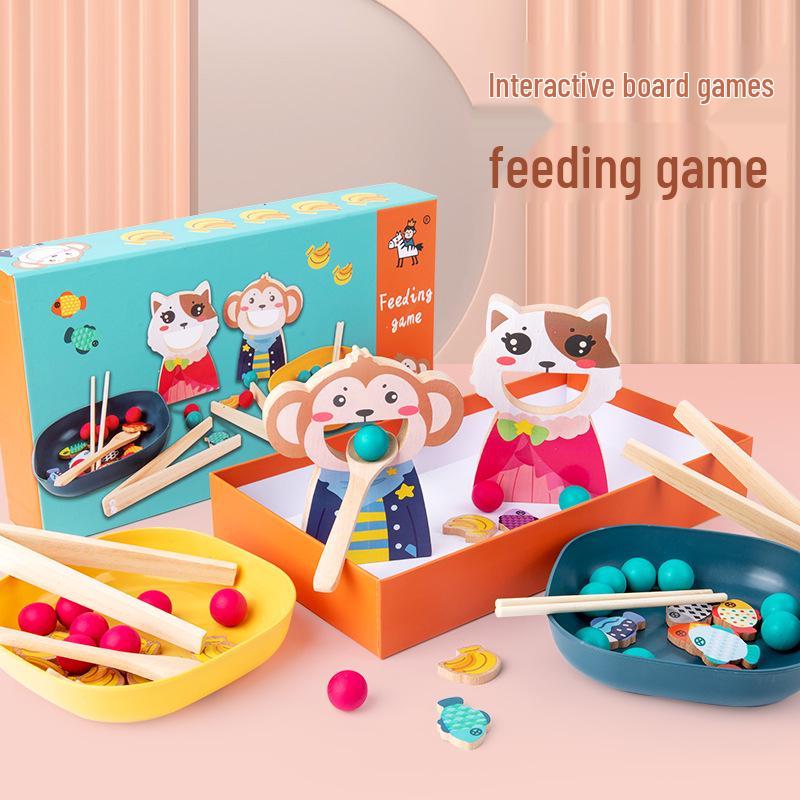 Interactive Wooden Feeding Game for Kids: Enhance Hand-Eye Coordination & Fine Motor Skills
Interactive Wooden Feeding Game for Kids: Enhance Hand-Eye Coordination & Fine Motor Skills