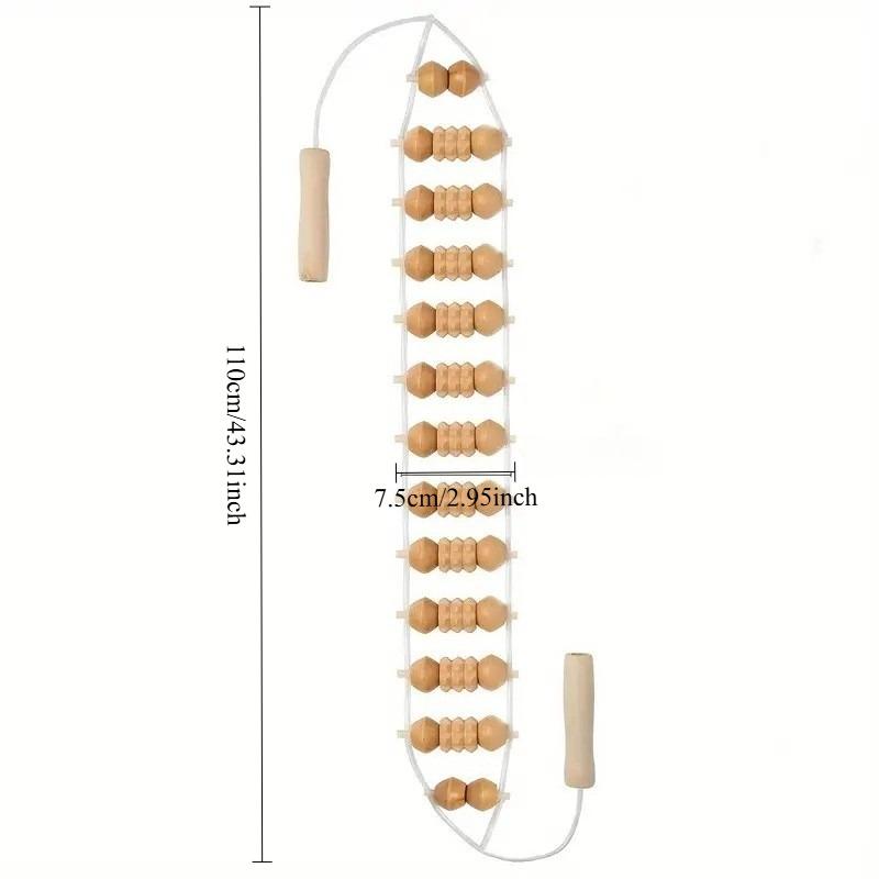 1pcs Home Use Back Massager Wooden Massager Back Pulling Tool Back Opening Roller Fitness and Beauty Tool
1pcs Home Use Back Massager Wooden Massager Back Pulling Tool Back Opening Roller Fitness and Beauty Tool