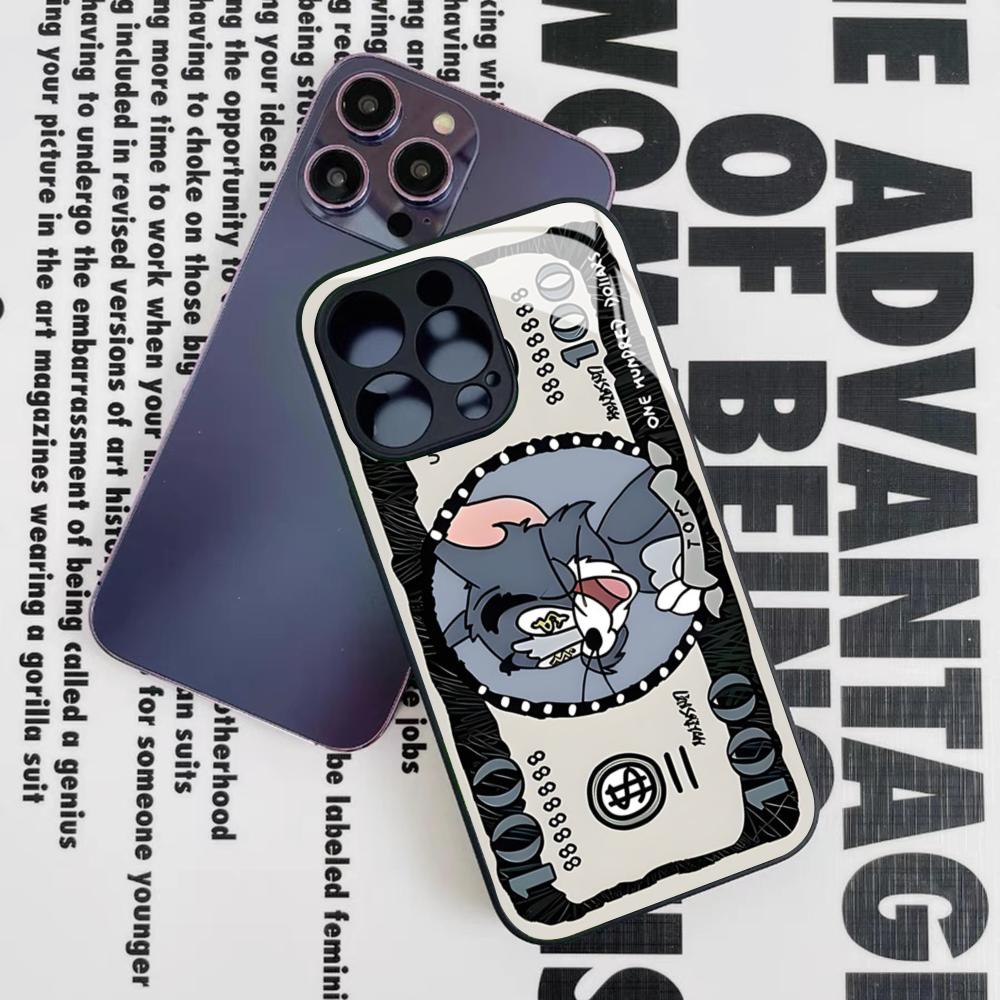 Movie Funny T-Tom And J-jerry Phone Case for Iphone 16 15 14 12 11 13 Pro Max Mini 8 X Xr Xs Puls Black Glass Cover iPhone14
Movie Funny T-Tom And J-jerry Phone Case for Iphone 16 15 14 12 11 13 Pro Max Mini 8 X Xr Xs Puls Black Glass Cover iPhone14