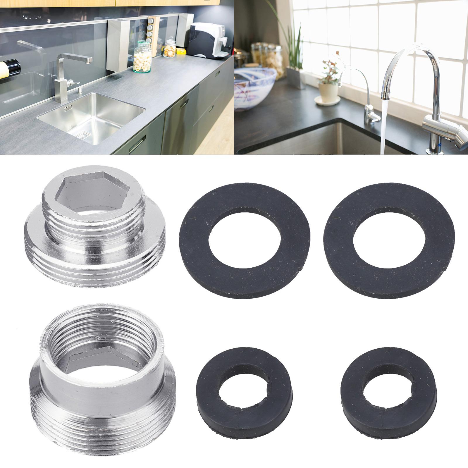 2Pcs 22mm to 16mm Faucet Adaptor Tap Aerator Connector Replacement Water Hose Adapter for Garden Hose Water Filter
2Pcs 22mm to 16mm Faucet Adaptor Tap Aerator Connector Replacement Water Hose Adapter for Garden Hose Water Filter