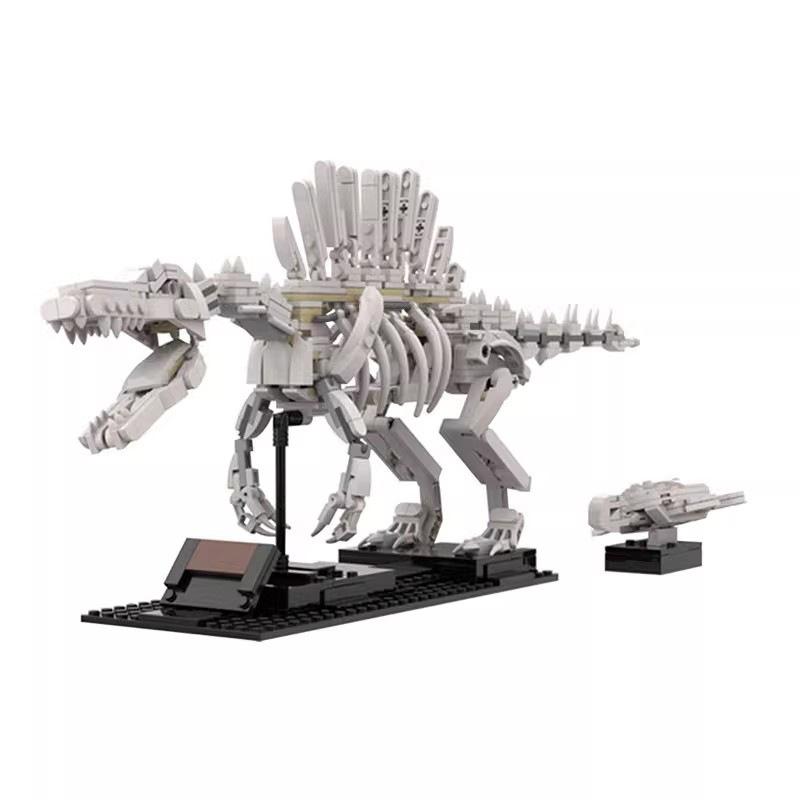 Building Block Compatible With 47343 Spinosaurus Fossil Skeleton, Puzzle Creative Series, White Skeleton Building Block
Building Block Compatible With 47343 Spinosaurus Fossil Skeleton, Puzzle Creative Series, White Skeleton Building Block