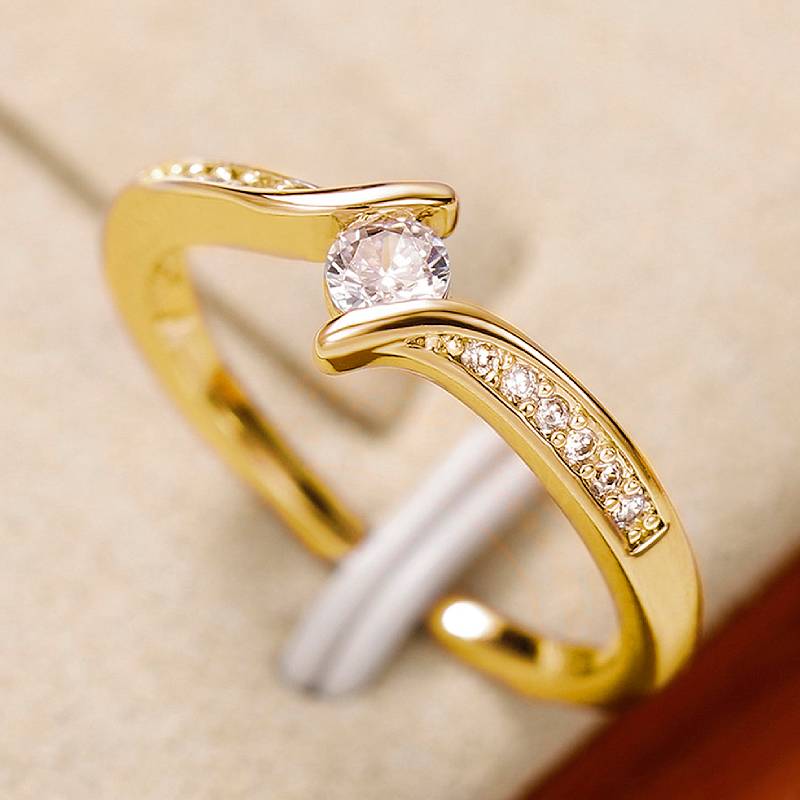 Huitan Simple Versatile Style Women Minialist Ring Inlaid Shiny Round CZ Elegant Wedding Engagement Accessories Zircon for Lady 5
Huitan Simple Versatile Style Women Minialist Ring Inlaid Shiny Round CZ Elegant Wedding Engagement Accessories Zircon for Lady 5