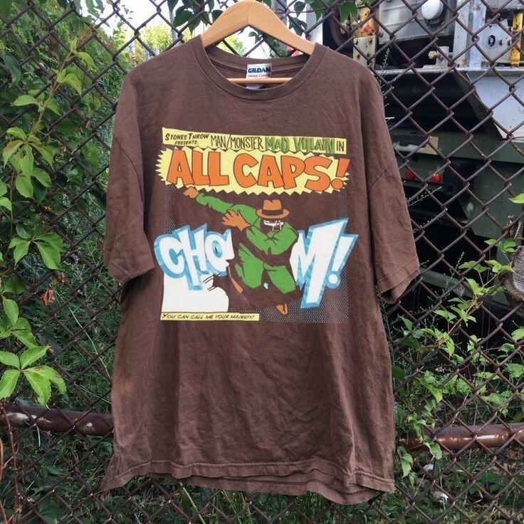 Vintage MF Doom Mad Villain Stones Throw All Caps Unisex Tshirt Vtg KH3266 Unisex T-Shirt S
Vintage MF Doom Mad Villain Stones Throw All Caps Unisex Tshirt Vtg KH3266 Unisex T-Shirt S