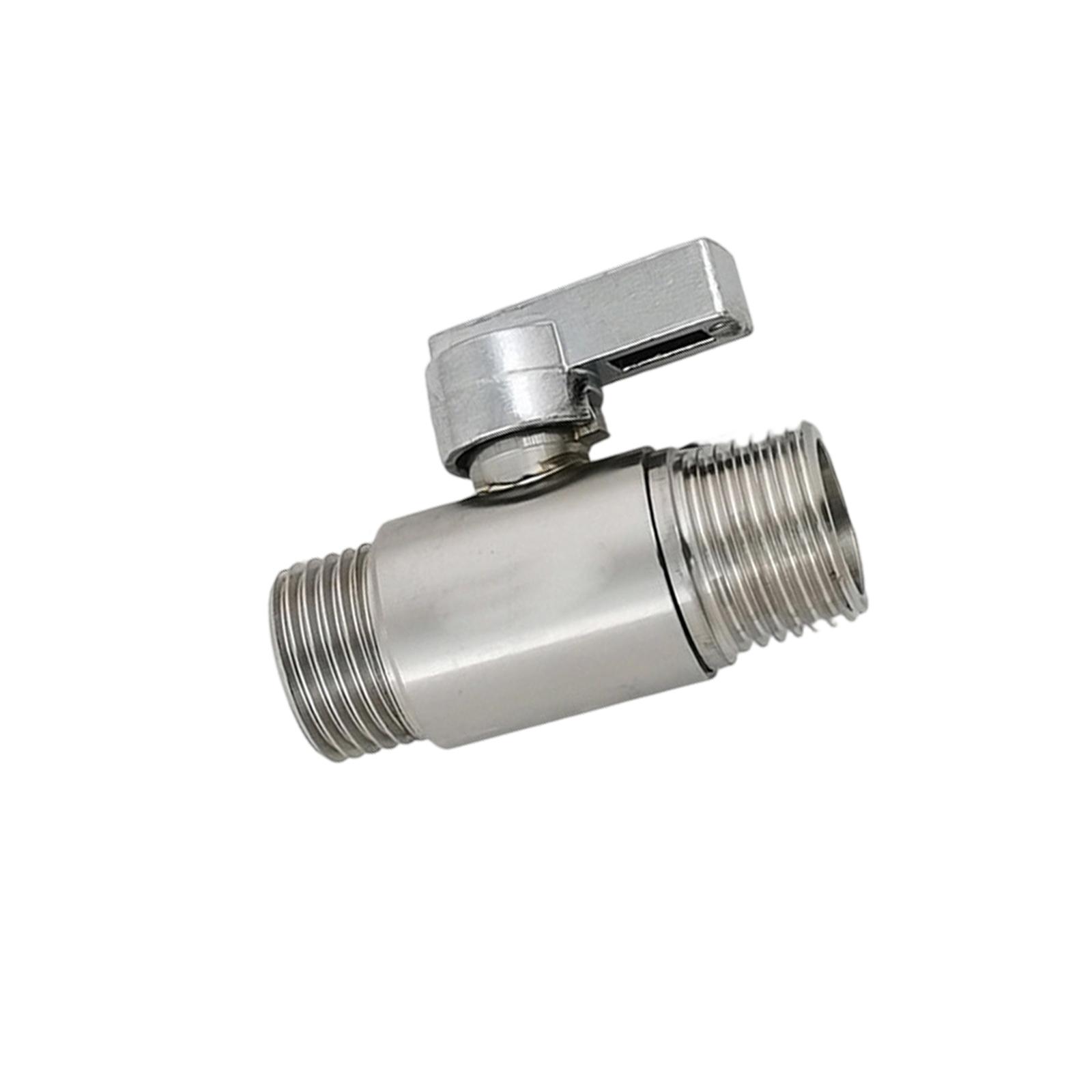 Leakproof Flows Control Valves Stainless Steel Quick Opening Ball Valves for Kitchen Bathroom Plumbing Easy to Install
Leakproof Flows Control Valves Stainless Steel Quick Opening Ball Valves for Kitchen Bathroom Plumbing Easy to Install