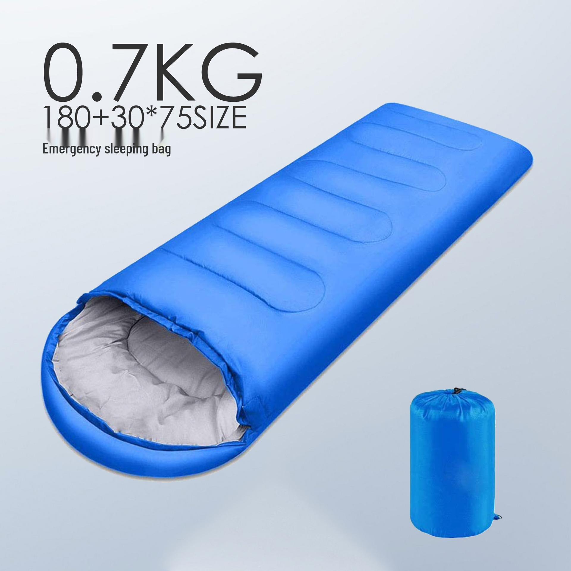 Portable Thickened Warm Polyester Sleeping Bag for Outdoor Use in Spring and Autumn 0.7 kg лазурь/синий
Portable Thickened Warm Polyester Sleeping Bag for Outdoor Use in Spring and Autumn 0.7 kg лазурь/синий