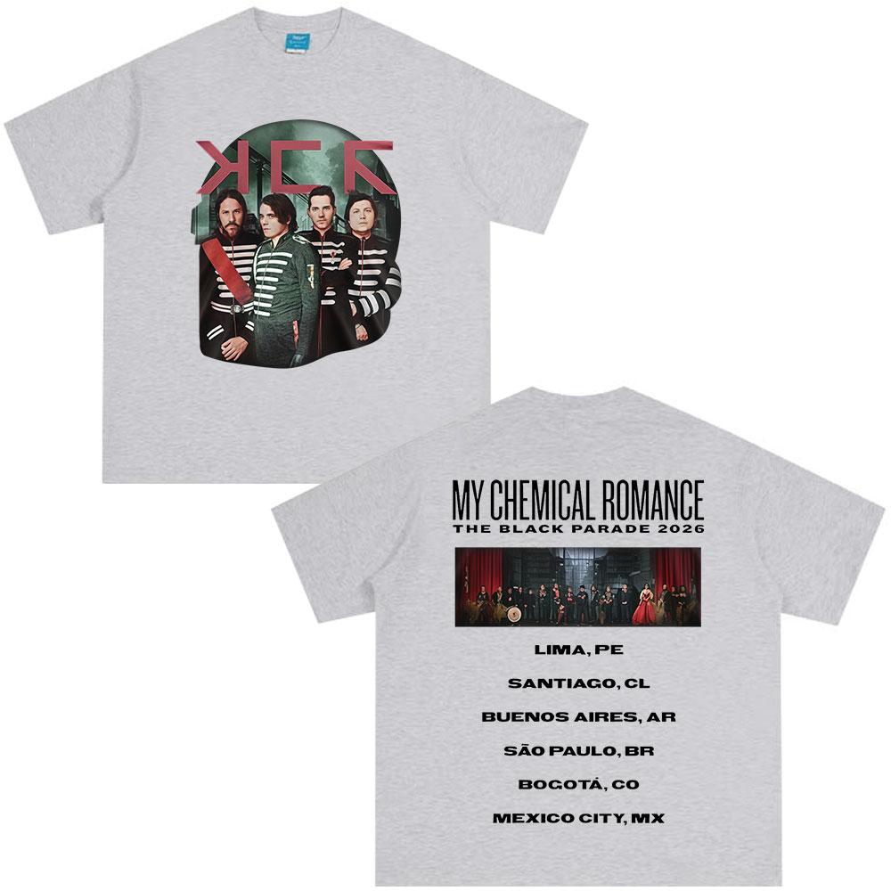 The Black Parade 2026 Tour Merch Tshirts Rock Band My Chemical RoUnisexce Tshirt Unisexs Women Clothing Cotton Y2K Top Streetwear 4XL
The Black Parade 2026 Tour Merch Tshirts Rock Band My Chemical RoUnisexce Tshirt Unisexs Women Clothing Cotton Y2K Top Streetwear 4XL