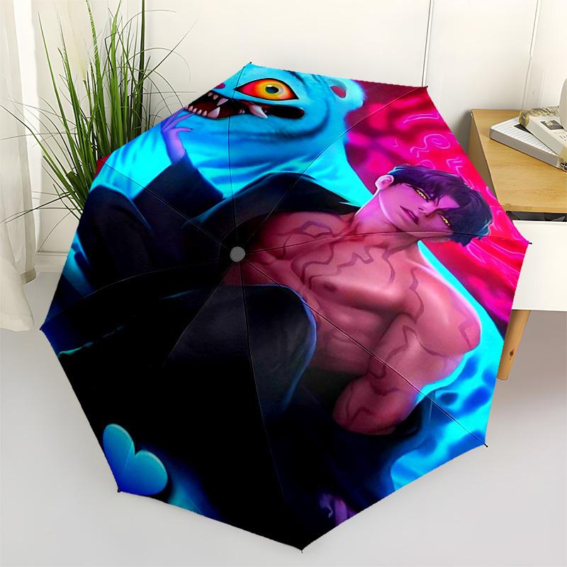 1pc Outdoor Umbrella with Anime Character and Monster Print - Automatic Opening/Closing, Portable 3-Fold Design, 8-Rib Iron Frame, Perfect Gift f
1pc Outdoor Umbrella with Anime Character and Monster Print - Automatic Opening/Closing, Portable 3-Fold Design, 8-Rib Iron Frame, Perfect Gift f