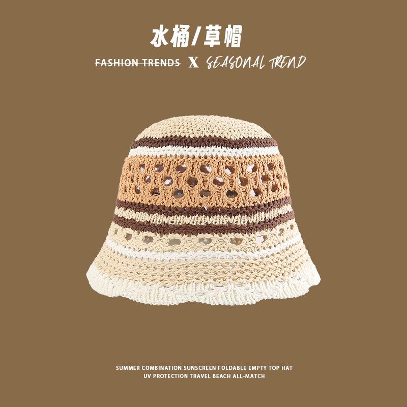 Straw hat female straw woven sunscreen visor Korean ins show face small seaside vacation beach hat M(56-58cm)
Straw hat female straw woven sunscreen visor Korean ins show face small seaside vacation beach hat M(56-58cm)