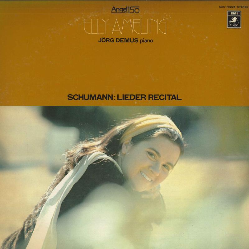 LP Record ELLY AMELING - Schumann Lieder EAC70224 EMI ANGEL Japan Obi Classical Used
LP Record ELLY AMELING - Schumann Lieder EAC70224 EMI ANGEL Japan Obi Classical Used