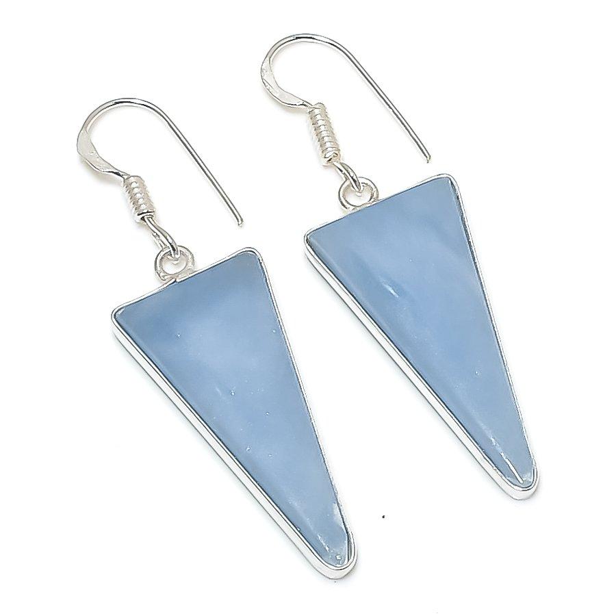 Серьги из натурального камня ангелит из стерлингового серебра 925 пробы 2,01 дюйма U0E52
Серьги из натурального камня ангелит из стерлингового серебра 925 пробы 2,01 дюйма U0E52