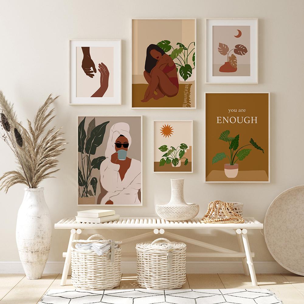 African Art Black Woman Painting on Canvas Cuadros Posters and Prints Scandinavian Terracotta Boho Wall Art Pictures for
African Art Black Woman Painting on Canvas Cuadros Posters and Prints Scandinavian Terracotta Boho Wall Art Pictures for