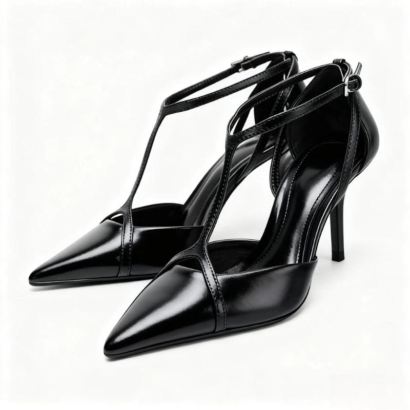 Retro T-Strap Women Pumps Wine Red Patent Leather High Heels Pointed Toe Sexy Vintage Party Dress Shoes Zapatos Mujer 42
Retro T-Strap Women Pumps Wine Red Patent Leather High Heels Pointed Toe Sexy Vintage Party Dress Shoes Zapatos Mujer 42