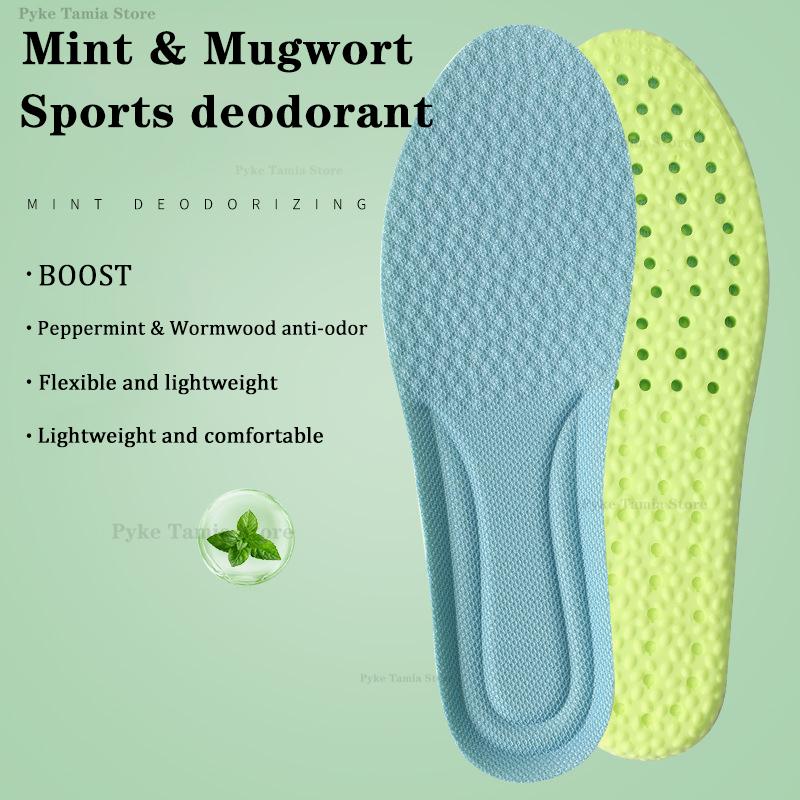 Mint Mugwort Plantar Fasciitis Insoles High Elastic Sweat Absorb Deodorization Shoes Cushion Men Women Breathable Sport Feet Pad 35-36 (23cm)
Mint Mugwort Plantar Fasciitis Insoles High Elastic Sweat Absorb Deodorization Shoes Cushion Men Women Breathable Sport Feet Pad 35-36 (23cm)