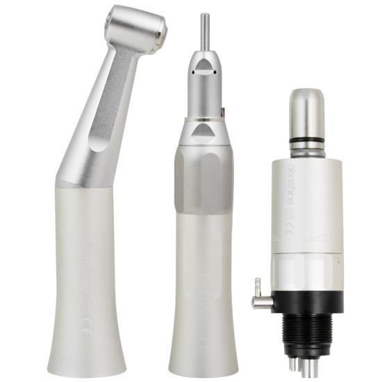 Низкая скорость 4 отверстия Внешний распылитель воды Прямой наконечник Стоматологический наконечник Набор
Низкая скорость 4 отверстия Внешний распылитель воды Прямой наконечник Стоматологический наконечник Набор