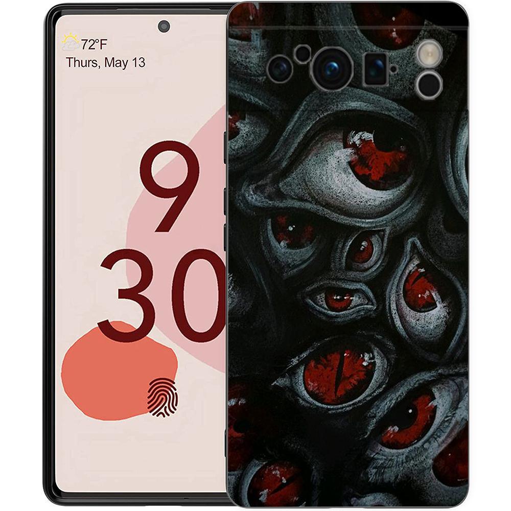 Scary Devil Eye Pattern Phone Case For Google Pixel 10 9 8 7 Pro 9A 8A 7A 6A 6 Pro XL Soft TPU Bumper Black Cover Pixel 6 Pro
Scary Devil Eye Pattern Phone Case For Google Pixel 10 9 8 7 Pro 9A 8A 7A 6A 6 Pro XL Soft TPU Bumper Black Cover Pixel 6 Pro